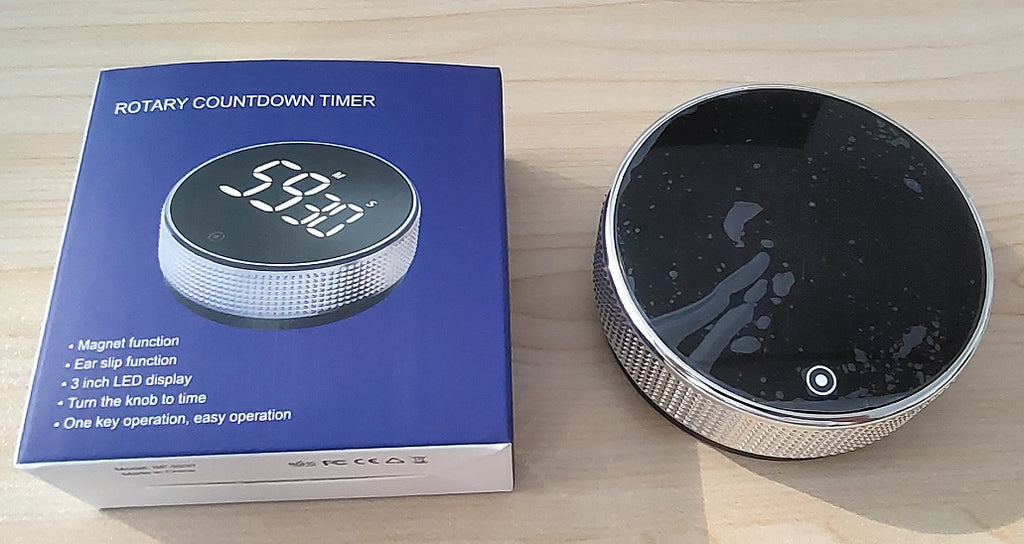 Portable Self-discipline Timer With Rotating Countdown Time